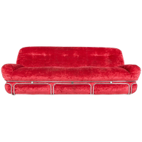 Sculptural Italian Design Sofa From 1970’s