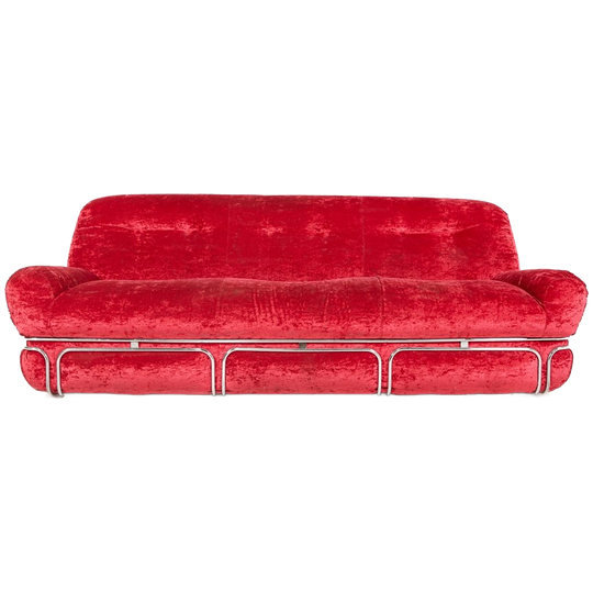 Sculptural Italian Design Sofa From 1970’s 1