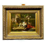 Schilderij "Cat'S Triumph". thumbnail 1