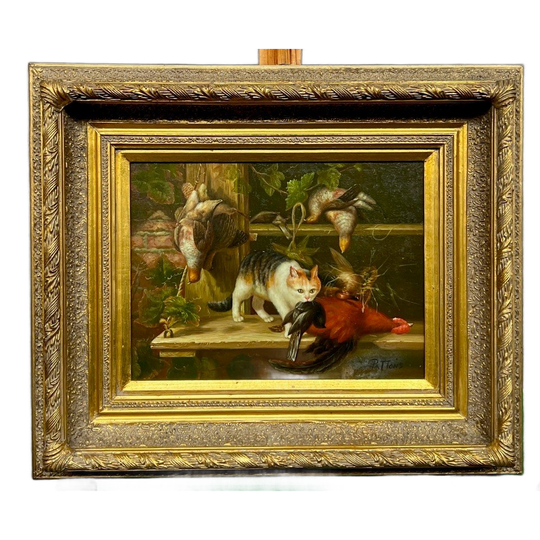 Schilderij "cat's Triumph". 1