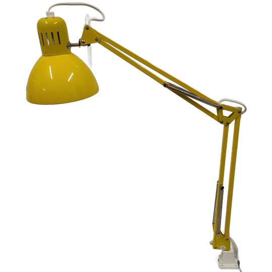 Retro Gele Schaarlamp Uit De Jaren 90 1