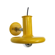 Top Design Fog & Morup Gele Wandlamp - Model Optima 5 - Ontworpen Door Hans Due - Midcentury