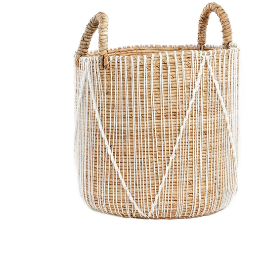 Bazar Bizar | De Rechtgestikte Macramé Mand - M 1