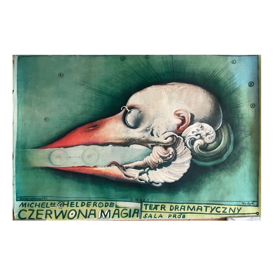 F. Starowieyski, Czerwona Magia, Michel De Ghelderode, 1971 1