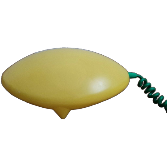 Retro IKEA Löv Lamp Ufo Geel Groen 1
