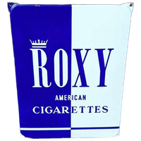 Top Emaille Bord Roxy American Cigarettes🚬