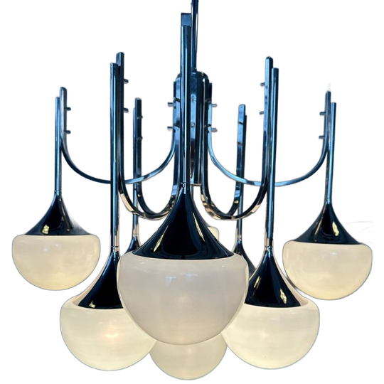 Vintage ‘trumpet Chandelier’ – Boulanger 1