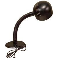 Vintage Grote Tafellamp, Bureaulamp, Zwart, H 68 Cm