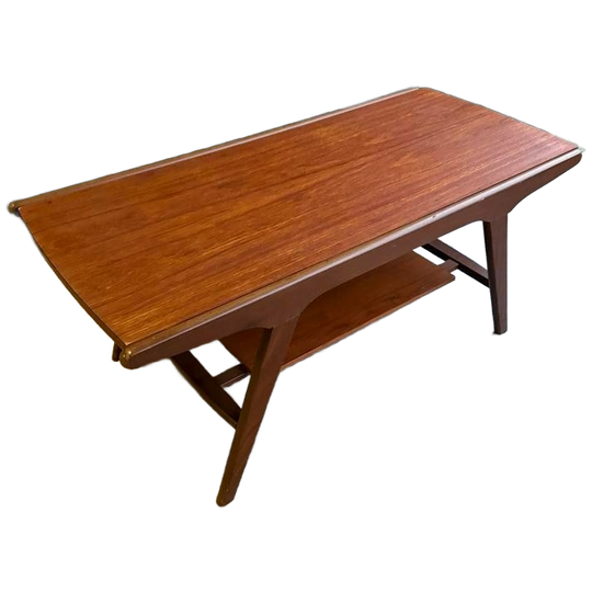 Teakhouten Salontafel Louis van Teeffelen - Wébé Jaren 60 1
