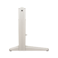 Ahrend Essa L-Poot, Aluminium, Hoogte Instelbaar, Klein Model