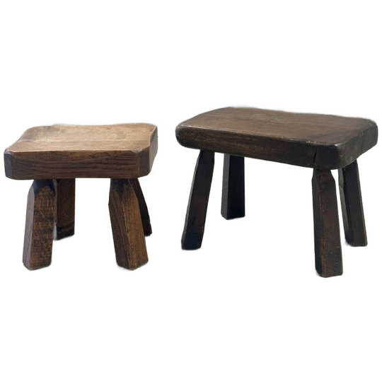 Set/2 Brutalist Vintage Krukjes 1