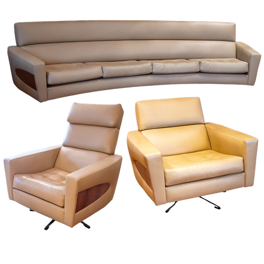 Bankstel Set - 1970's Scandinavian Design 1