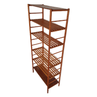 Vintage Stokkenkast Uit De Jaren '50/'60, 180 X 80 X 37 Cm