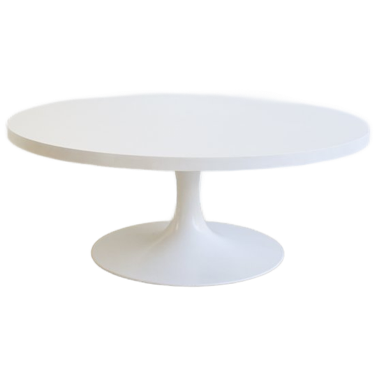 Witte Tulip Salontafel Maurice Burke Voor Arkana 1