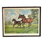 “The Joy Of The Gallop” By Ignace Konrad. Print Nr. 1656 thumbnail 1