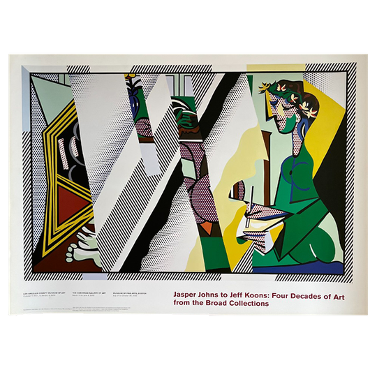 Roy Lichtenstein (1923-1997), Reflections On Interior With Girl Drawing, 1990 1