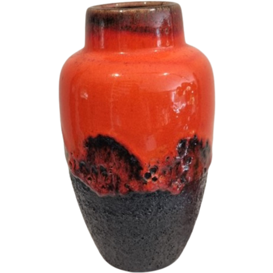 West-duitse Fat Lava Vaas Gemaakt Door Scheurich 549-21 1