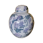 Vintage Chinese Gemberpot Pastelkleuren Jaren 50 thumbnail 1
