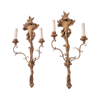 Antieke Wandlampen -lodewijk Xv – Rococo Stijl - Mn47