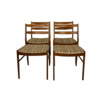 Scandinavisch Vintage Houten Eetkamerstoelen