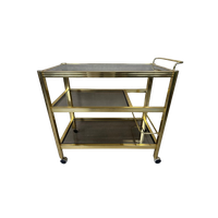 Vintage 80’s Bar Trolley – Hollywood Regency