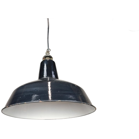 Industriële Emaille Hanglamp 1