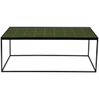 Zuiver Glazed Salontafel Groen thumbnail 1