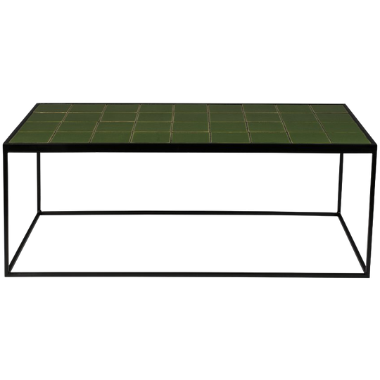 Zuiver Glazed Salontafel Groen 1