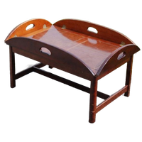 Butler Boat Table Mahonie, Boot Tafel