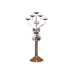 Xl Brutalist Candle Holder 115 Cm With Hammerd Feet thumbnail 1
