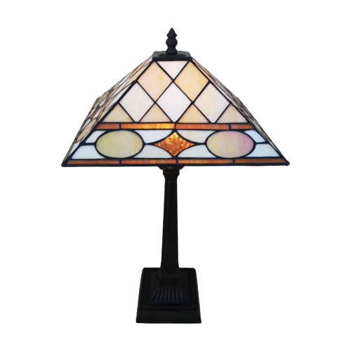 Tiffany Lamp Vierkante Kap