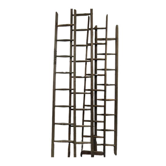 Antieke Sier & Decoratieladders Hoog 1