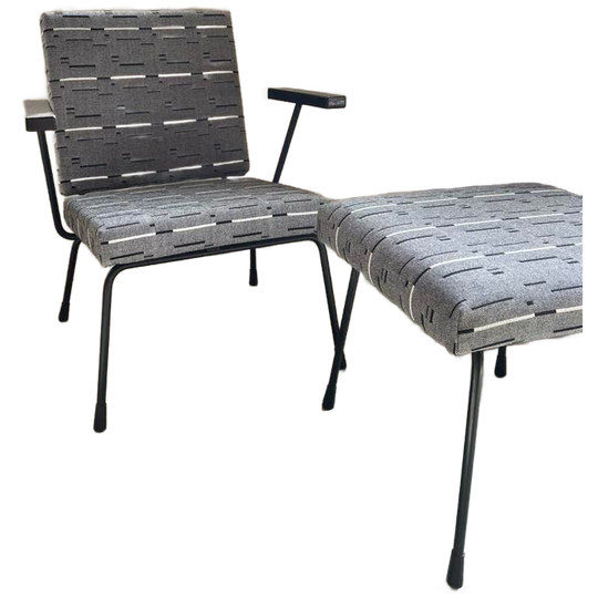 Gispen Fauteuil 1401 Met Hocker 1801 1