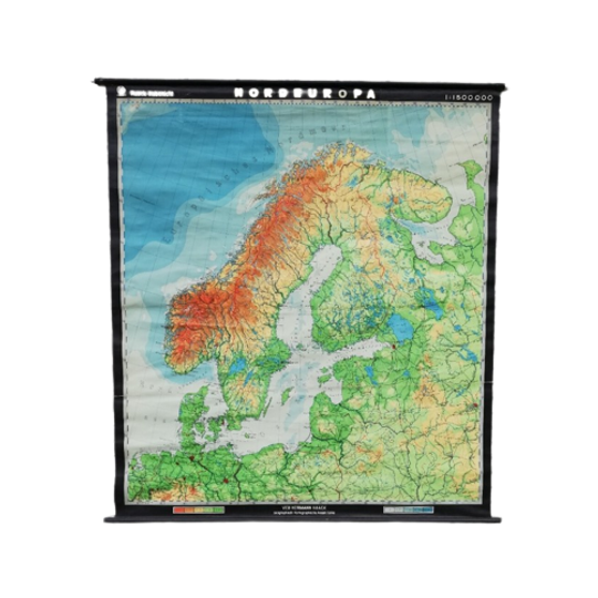 Schoolkaart (d) - Noord Europa 1