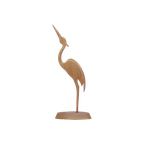 Houten Beeldje Watervogel thumbnail 1