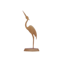 Houten Beeldje Watervogel