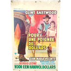 Oude Filmposter Op Hout thumbnail 1