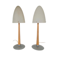 Vintage Mushroom Lampjes Space Age Design