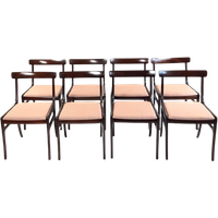 8 Tm 20 Vintage Stoelen Ole Wanscher Danish Dining Chairs