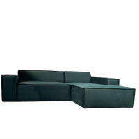 !!actie!! Hoekbank Firenze Rechts Velvet