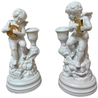Set Franklin Mint Kandelaren/ Beelden thumbnail 1