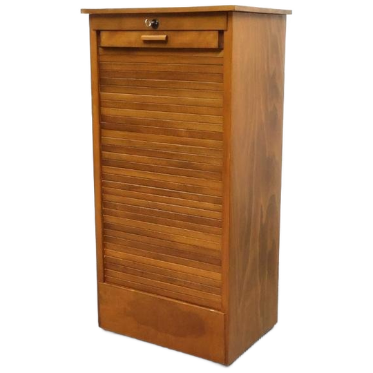 Vintage Archiefkast | Tambour | Ladekast 1