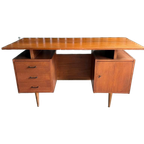 Vintage Retro Teak Bureau Simpla Lux 1960s thumbnail 1