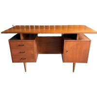 Vintage Retro Teak Bureau Simpla Lux 1960s