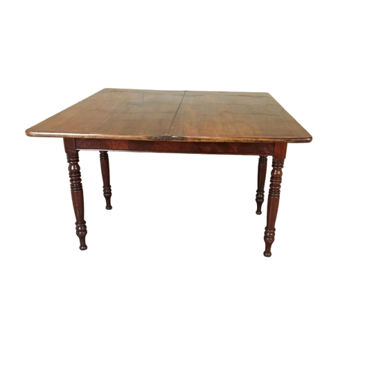Vintage Antieke Uitschuifbare Tafel, Karttafel 1