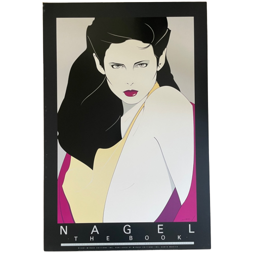 Patrick Nagel (1945-1984), Orginal 1980’S  Poster Nage The Book