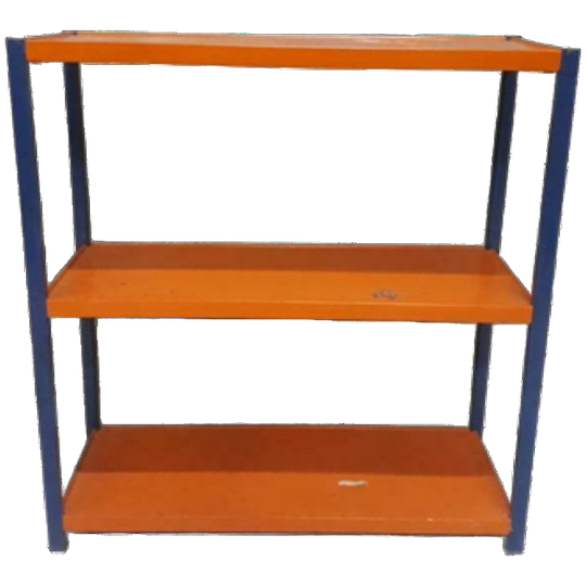 Retro Industrieel Kastje Metalen Oranje Kast 1