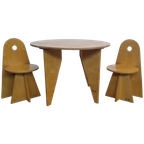 Design Set Kinderstoelen + Tafel Van Rolf thumbnail 1