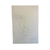 Jessica Toliver, Gewohnlicher Wundklee, Signed Paper-cutting Is One Of Only 50 Limited-edition