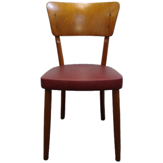 Vintage Stoel Jaren '50 Merk Stevens 1